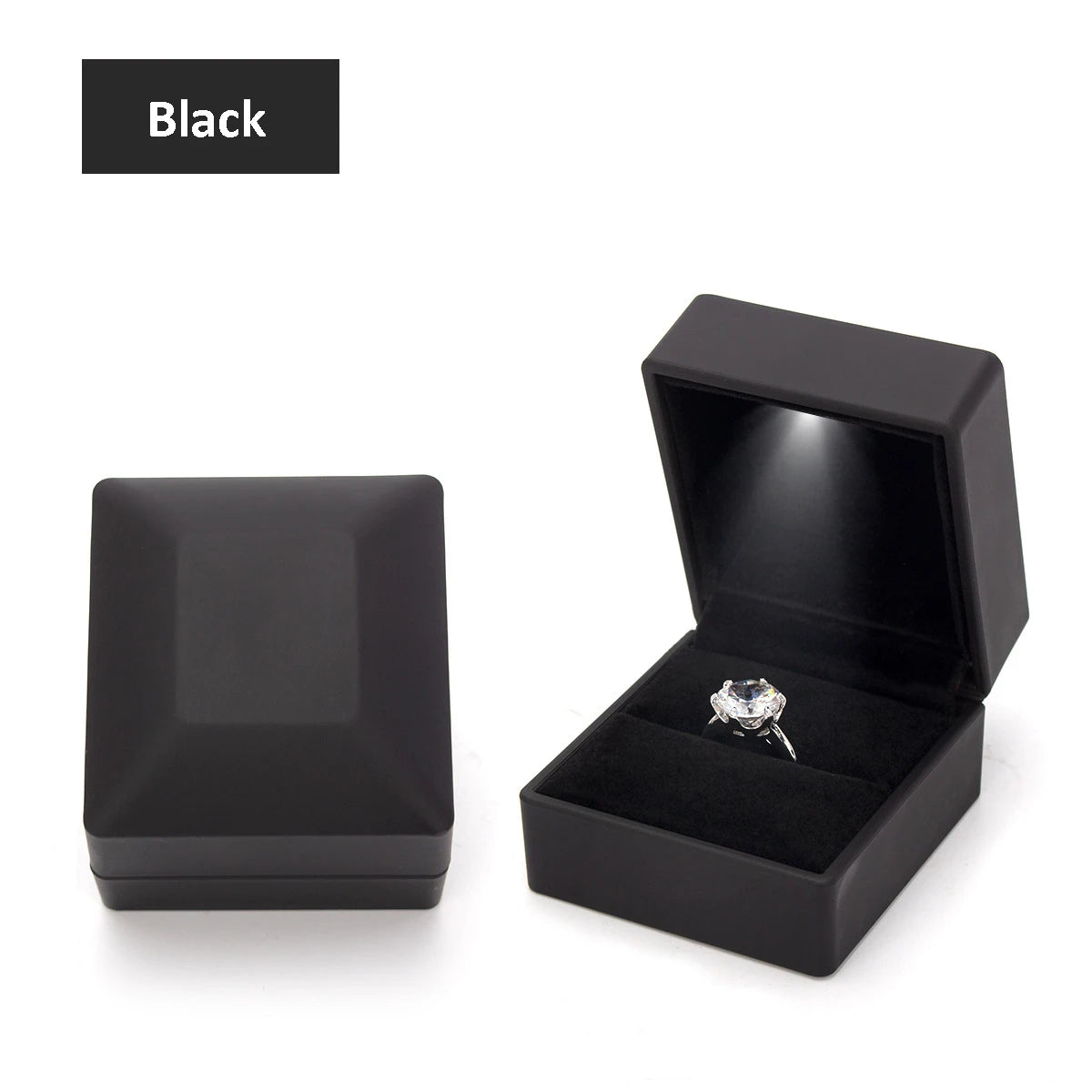 Ringbox mit LED-Beleuchtung