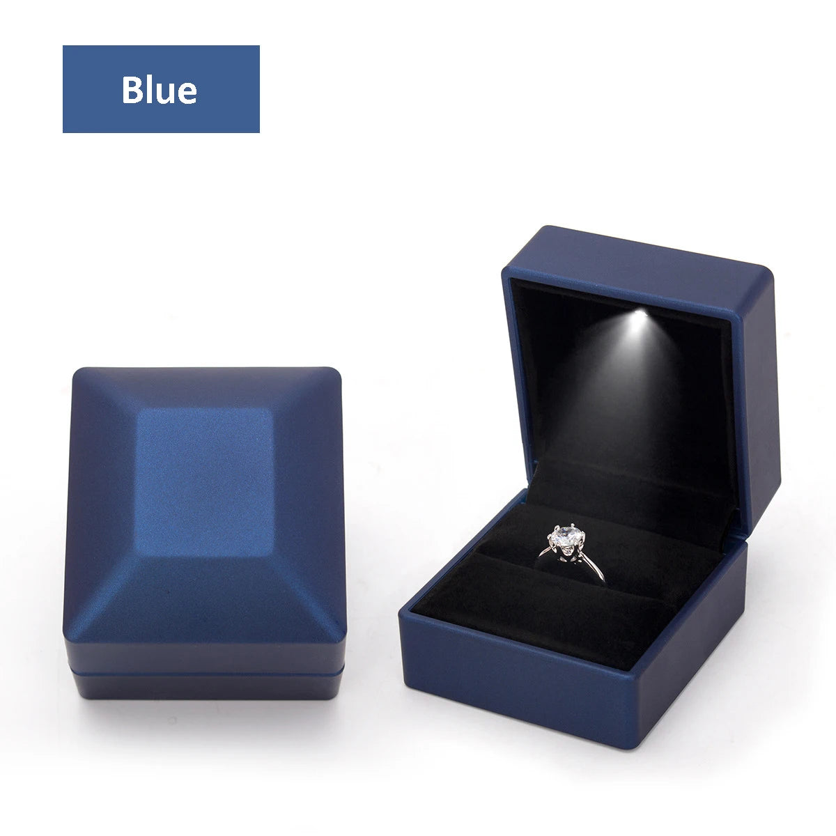 Ringbox mit LED-Beleuchtung