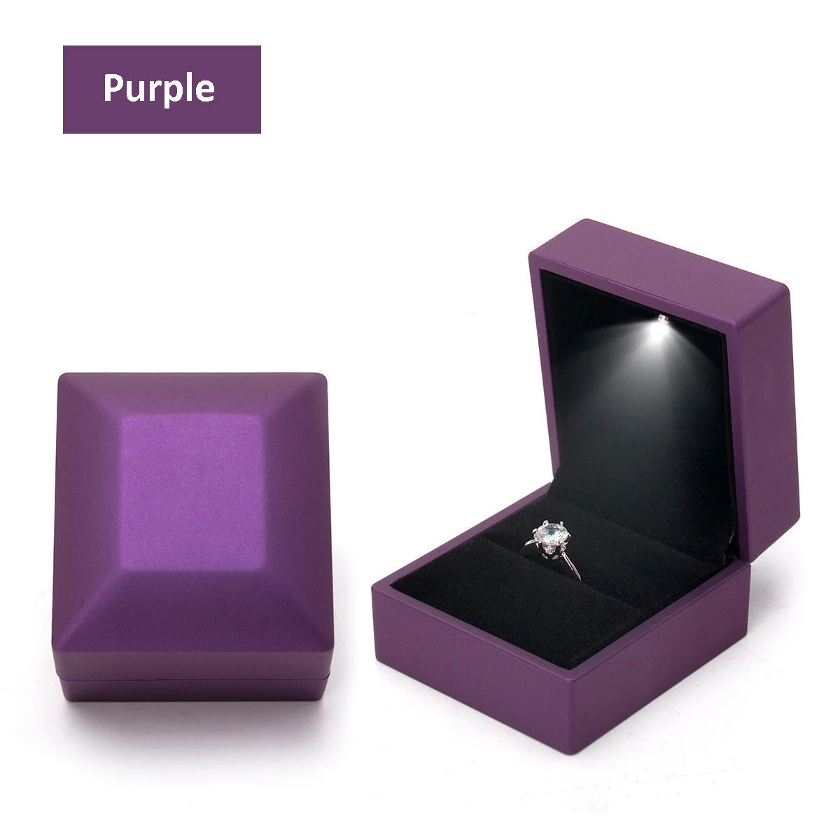 Ringbox mit LED-Beleuchtung